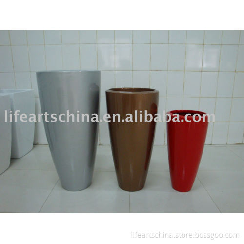 fiberglass pots, fiberglass planters, garden pot, decoration pot